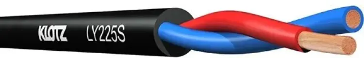 LY225S.100 Кабель акустический, биаксиальный, 100м, Klotz