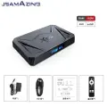 X96Q PRO+ Android 14 Smart TV Box Wi-Fi 6 Allwinner H728 ARM Cortex A55 Ethernet 1000M 16/32/64 ГБ 1080P для Google Youtube