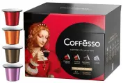 Кофе в капсулах Coffesso Аcсорти 4 вкуса, 80шт 101740