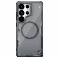 Чехол тонированный от Nillkin с MagSafe на Samsung Galaxy S25 Ultra, серия Iceblade Prop Magnetic с металлической откидной крышкой (версия с открытой камерой)