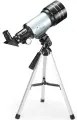 Телескоп астрономический рефрактор 150х с видоискателем-F30070, Серебряный