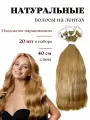 Натуральные волосы для наращивания на лентах 14(2) тон 40см 20 шт / Slavic Hair company