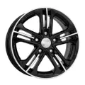 Колесный диск K&K Trinity 6.5х16/5х114.3 D67.1 ET35, 4.88 кг, Алмаз черный