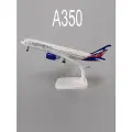 Модель самолёта металлическая Airbus A350 / Аэрофлот - 20 см.