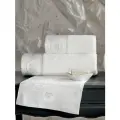 Набор махровых полотенец Tivolyo Home GRANT белый 2 предмета