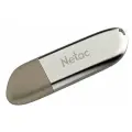 2 шт, Флеш-диск 64 GB NETAC U352, USB 2.0, металлический корпус, серебристый, NT03U352N-064G-20PN