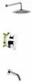 Встроенный смеситель для душа с 2-функцией Potato Хром (P3310-2)