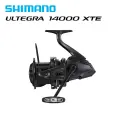Рыболовная катушка Shimano 22 New ULTEGRA 14000XTE, для ловли карпа, двойная леска, черная