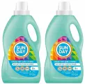 Sunday Жидкое средство для стирки, для светлых и цветных вещей, 2000 мл, 2 шт
