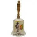 Колокольчик сувенирный Писающий мальчик, 1990-2010 гг, фарфор, Бельгия