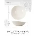 Салатник Kutahya Rosa, фарфор, фигурный дизайн, белый, 26х25см, 1,57л