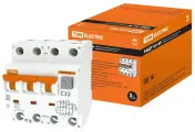 АВДТ 63 4P(3Р+N) C32 300мА 6кА тип А TDM