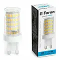 Лампа светодиодная Feron LB-435 G9 11W холодный 940Лм 6 шт.