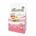 UNICA Indoor сухой корм для кошек с лососем, рисом и яблоками, 1,5 кг