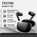 Беспроводные наушники Tecno Buds 4 Air - черные