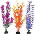 Penn-Plax Растение для аквариума Aqua-Plants, с грузом, цветное, 3 шт/уп, 41 см
