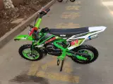 Детский кроссовый мотоцикл MotoTrade 50cc, 2-тактный, 3л/с, зеленый