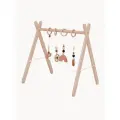 Мобиль на кроватку для новорожденных, стойка монтессори деревянная подвесов и игрушек