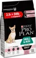 Промо! Pro Plan сухой корм для собак мелких и карликовых пород (лосось) 2,5+500 г