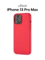 Чехол uBear Touch Case (Liquid silicone) для iPhone 13 Pro Max, красный