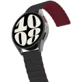 Ремешок Araree Silicone Link Strap для Samsung Galaxy Watch, силиконовый, магнитный, бордовый