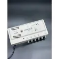 Антенный усилитель CXDIGITAL ДМВ-4 квартирный на 4 выхода, 1 вх. 4 вых.(4x102 дБмкВ) ДМВ-МВ, Кус=20/28 дБ