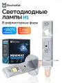 Светодиодные лампы H1 для авто ElectroKot MiniMax белый свет 5000K-6000K 2 шт, в ближний/дальний/ПТФ