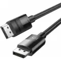 Кабель UGREEN DP114 (80394) DP 1.4 Male to Male Plastic Case Braided Cable. Длина: 5м. Цвет: черный