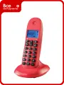 Радиотелефон Motorola DECT C1001LB+ красный 107C1001CEREZA