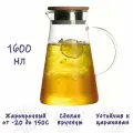 Кувшин для воды стеклянный , Formula Tepla, 1600 мл