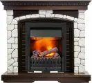 Dimplex Каминокомплект Glasgow - Темный дуб / Белый с очагом Danville Black FB2