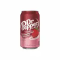 Dr.Pepper Газированный напиток Напиток Клубника и крем, 355 мл