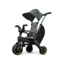 Складной трехколесный детский велосипед - коляска с родительской ручкой Doona Liki Trike S3, цвет: Slate Green