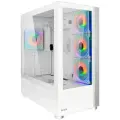 Компьютерный корпус Ginzzu GL770 FAN 12MW6 RGb*4 USB3.0 CRC10 белый
