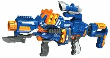 Игрушечное оружие Бластер эл. с мягкими пулями ZC7089