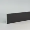 Плинтус дюрополимер напольный Paolo Arte Konture (Паоло Арте Контур), 65х15х2000 мм, Kr004P-13 графит