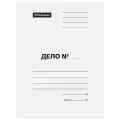 OfficeSpace папка-скоросшиватель Дело картон мелованный 440г/кв.м, белый