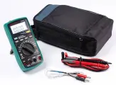 Мультиметр Mastech MS8209 цифровой черный/зеленый (13-2087), Режим «прозвонка», Диод-тест, Подсветка дисплея