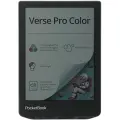 Электронная книга PocketBook Verse Pro Color, 6, беспроводная, IPX8, Bluetooth, Wi-Fi, 16 Гб голубой