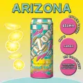 Холодный чай Arizona с насыщенным и освежающим вкусом лимона 650 мл, США