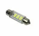 Лампа салонная 12V C5W T11 SV8.5 6 SMD 41мм 10 шт