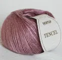 Пряжа Tencel Seam цвет 28 брусника на морозе, 10шт*(150м/50г), 100% тенсель (лиоцелл)