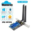 FV-T919 1750 Мбит/с PCIe Wi-Fi карта BCM94360 двухдиапазонный 2,4G/5 ГГц для MacOS Hackintosh 802.11ac Bluetooth-совместимый 4,0 Настольный ПК