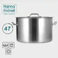 Hanna Knövell Кастрюля Hanna Knövell, 47 л, d=45 см, h=28 см, толщина стенки 1 мм, нержавеющая сталь