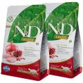 FARMINA CAT N&D PRIME NEUTERED CHICKEN & POMEGRANATE беззерновой для взрослых кастрированных котов и стерилизованных кошек с курицей и гранатом (1,5 + 1,5 кг)
