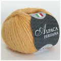 Пряжа Alpaca Peruana Seam цвет 2275 теплый желтый, 5шт*(167м/50г), 100% перуанская альпака