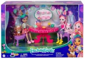 Игровой набор Enchantimals Чаепитие Данесса Оленни и Бри Кроля, HFF35