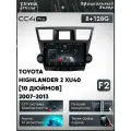 Магнитола Toyota Highlander 2 XU40 (Комплектация F2) 2007-2013 Teyes CC4 Pro 8/128GB, штатная магнитола, 8-ми ядерный