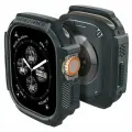 Чехол Spigen на Apple Watch Ultra (49 mm) (ACS07385) Rugged Armor / Спиген для Эпл Вотч Противоударный, темно-серый