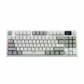 Механическая игровая клавиатура Attack Shark K86 Grey RGB (RUS), беспроводная, 87 кнопок, HotSwap, Gasket